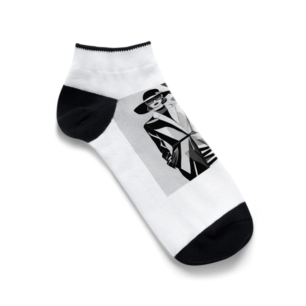 sogasiのグラフィックファッションアート Ankle Socks