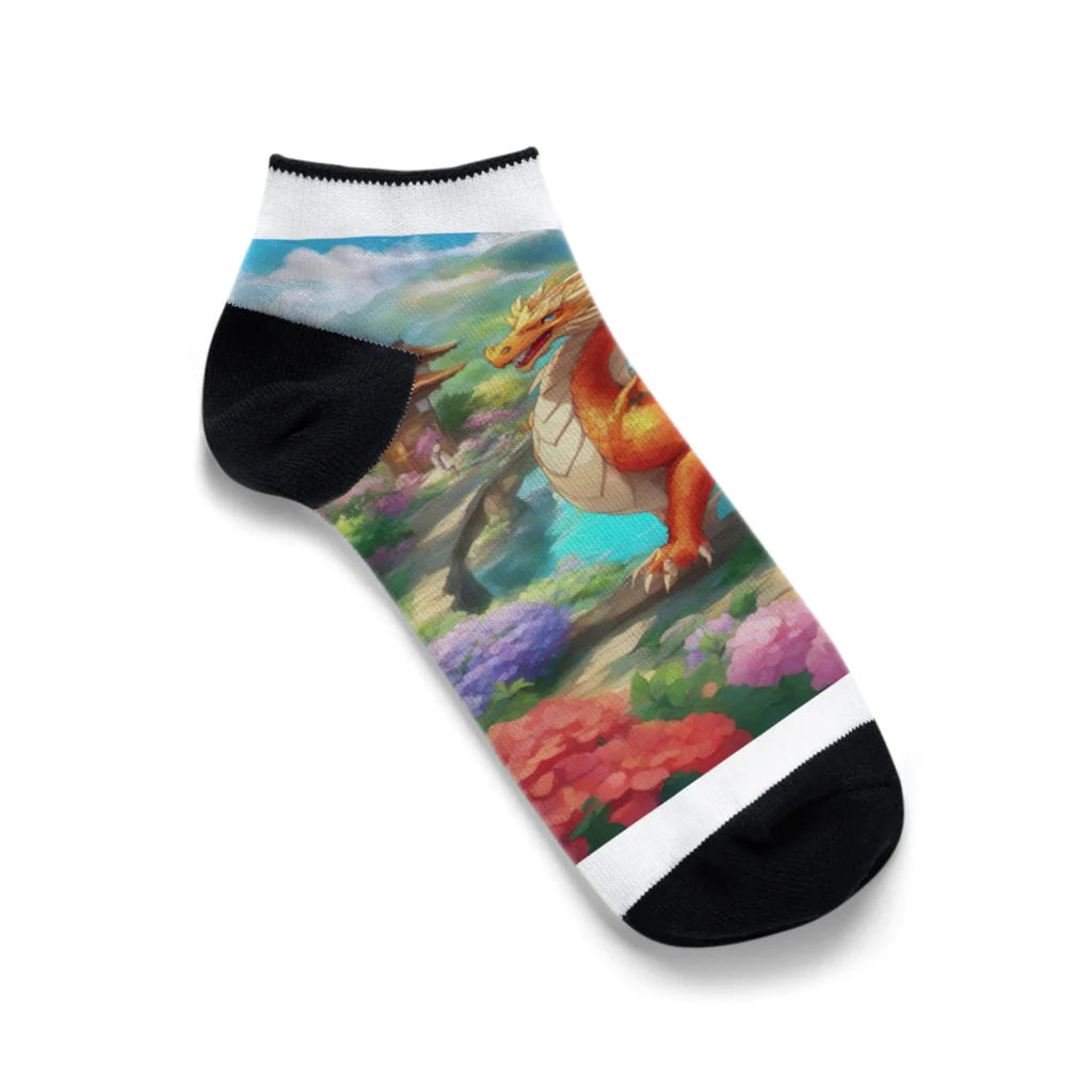 janeiroのDoragon６ Ankle Socks