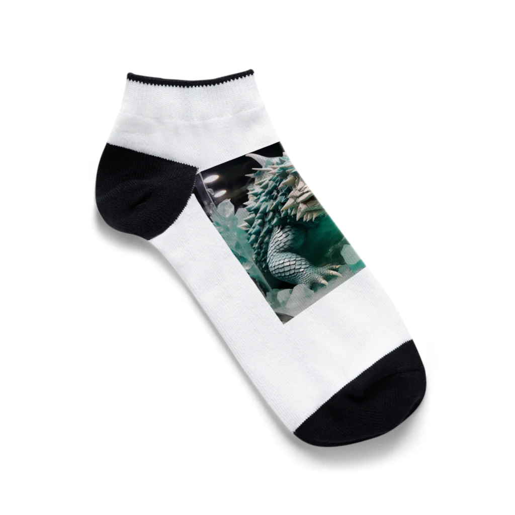 ZeroCreativeのクリスタルアイスバジリスク Ankle Socks