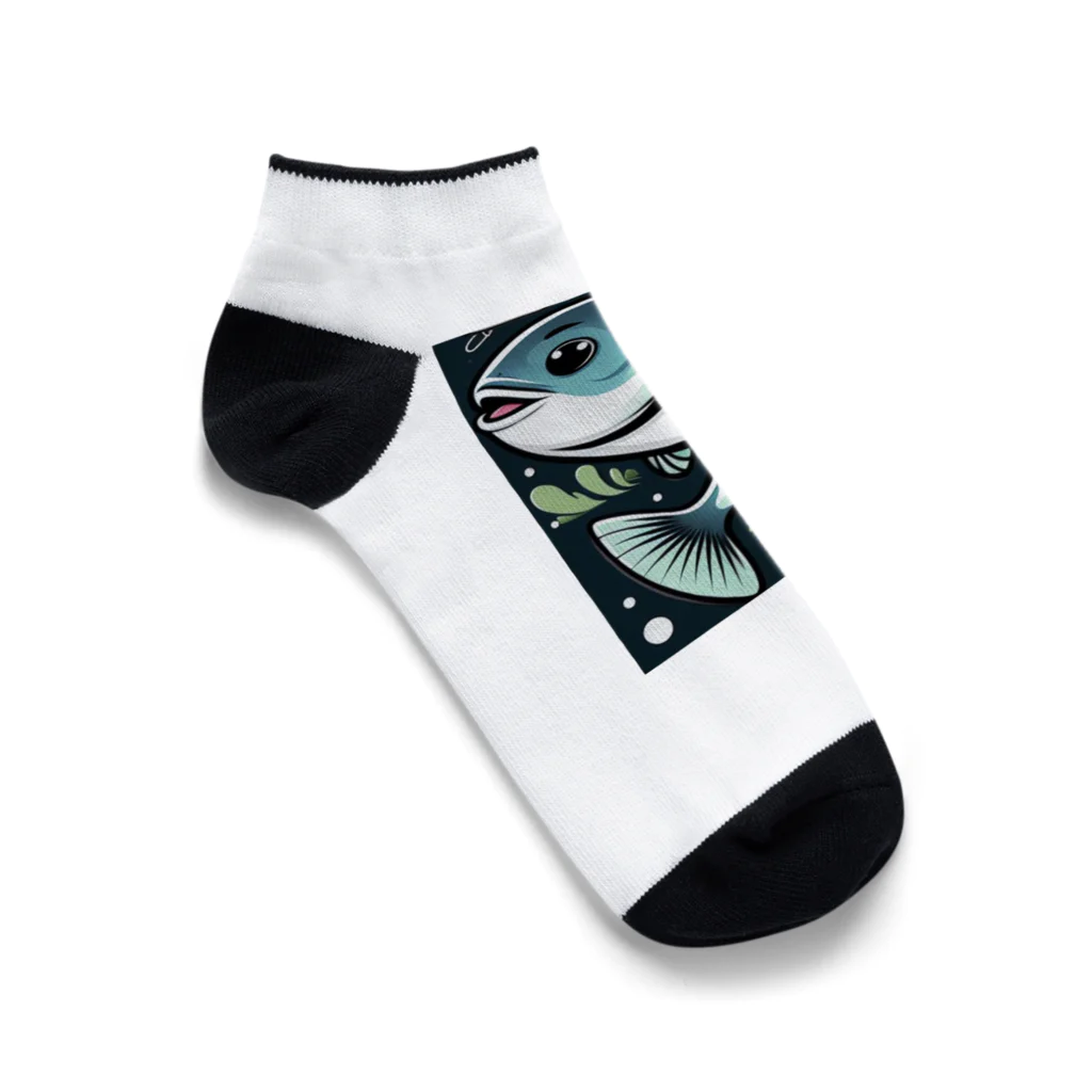 deepspeedkazumannのブラバスくん Ankle Socks