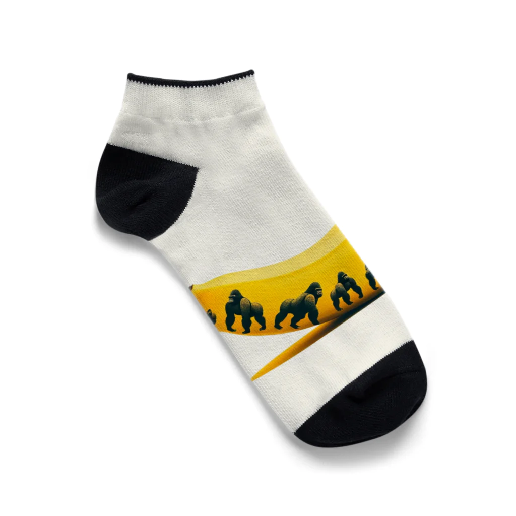 ゴリラショップのThe Mighty Gorilla Sugar Spots Ankle Socks