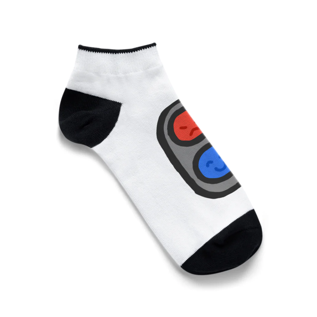 しりとりの信号 Ankle Socks