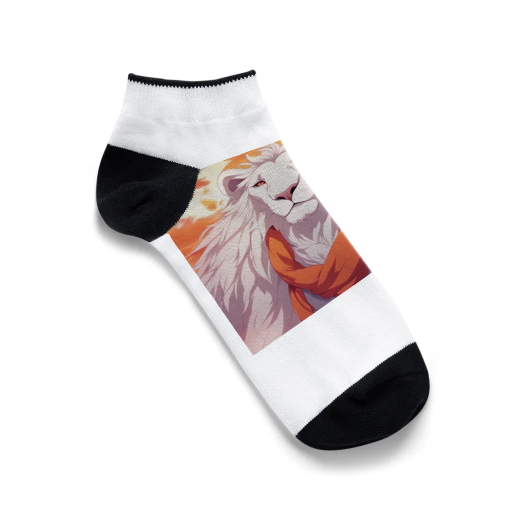 madatubomiのハンサムライオン🦁 Ankle Socks