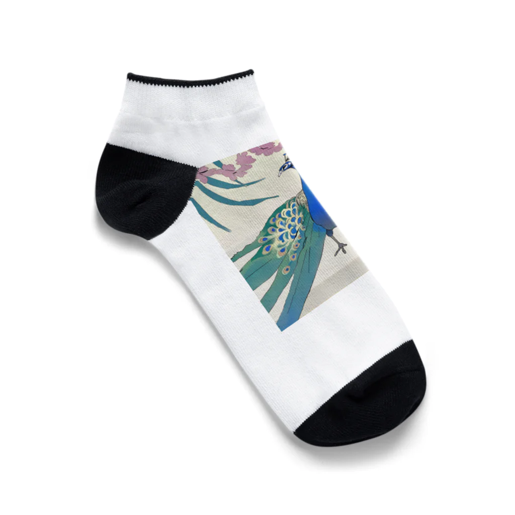 bigbamboofamilyの孔雀　その十三 Ankle Socks