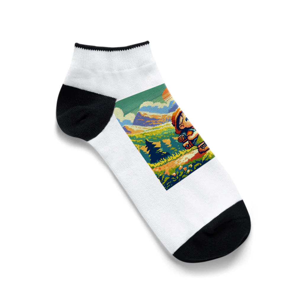 きなこのショップのこども登山家 Ankle Socks