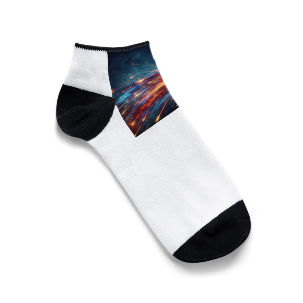 nyonsunの宝箱のトマトが世界を救う！？ Ankle Socks