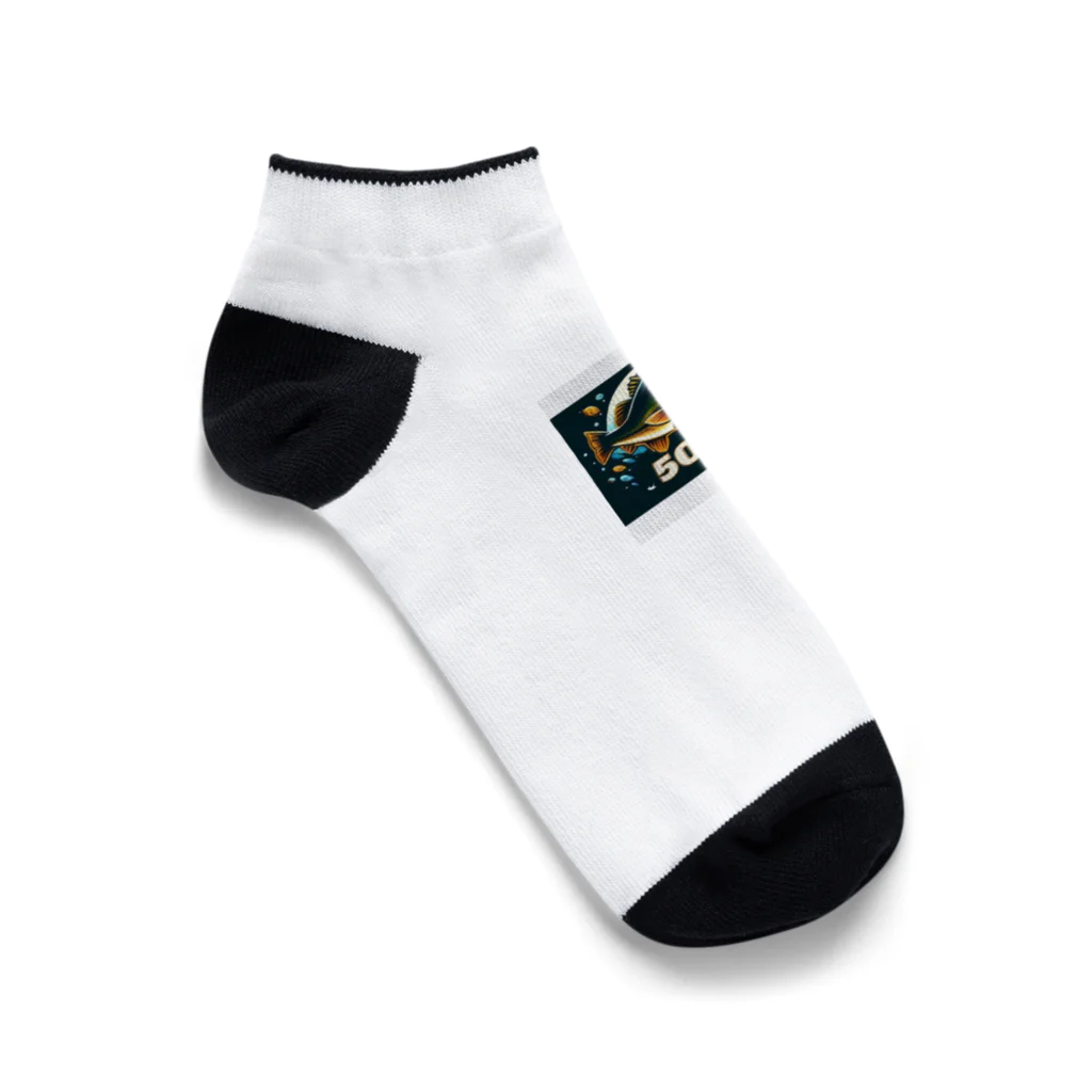 bassblocksの50upバス Ankle Socks