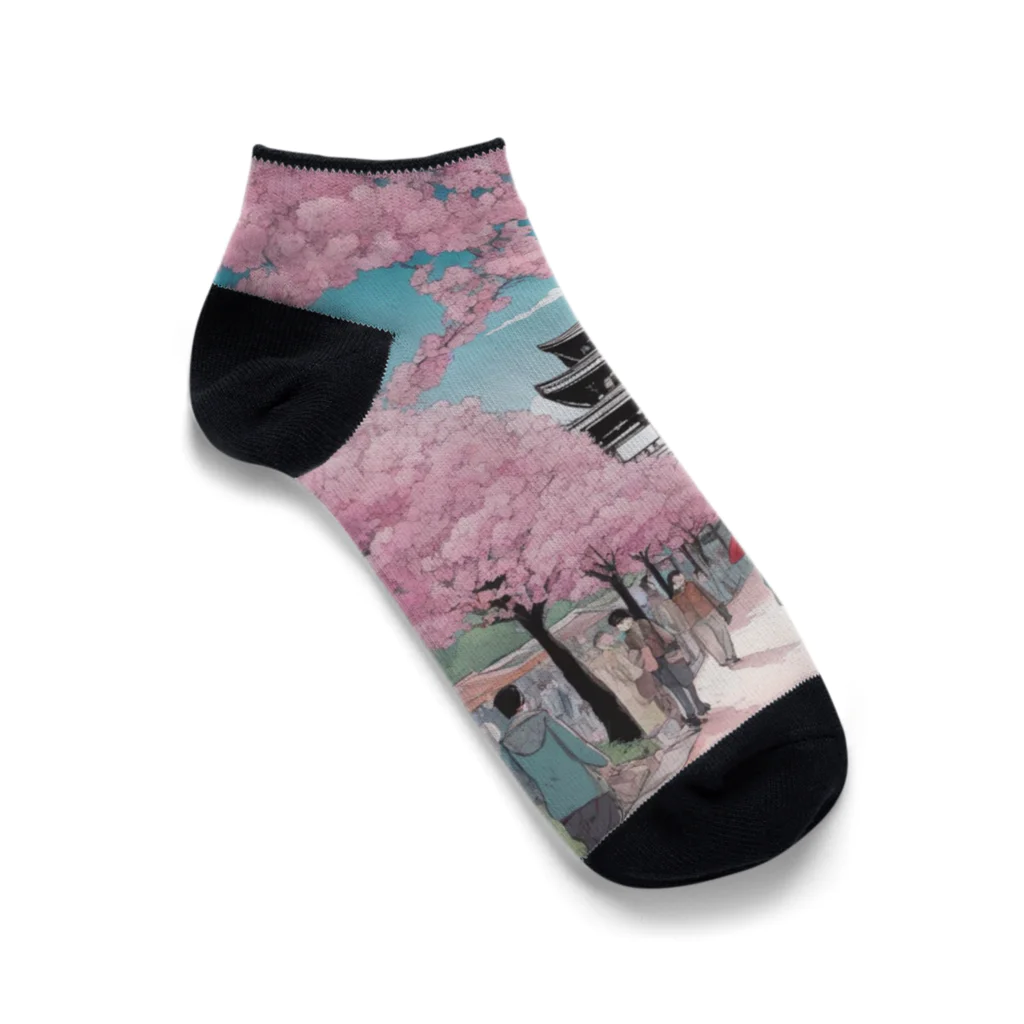 ゴールドエンジェルのザ・JAPAN2 Ankle Socks