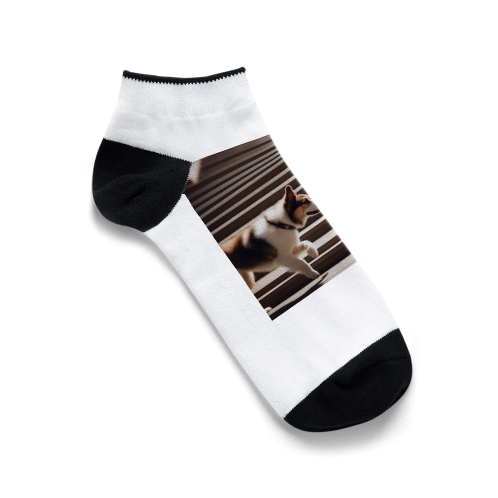 ★動物ショップ・kou2020★の犬15 Ankle Socks