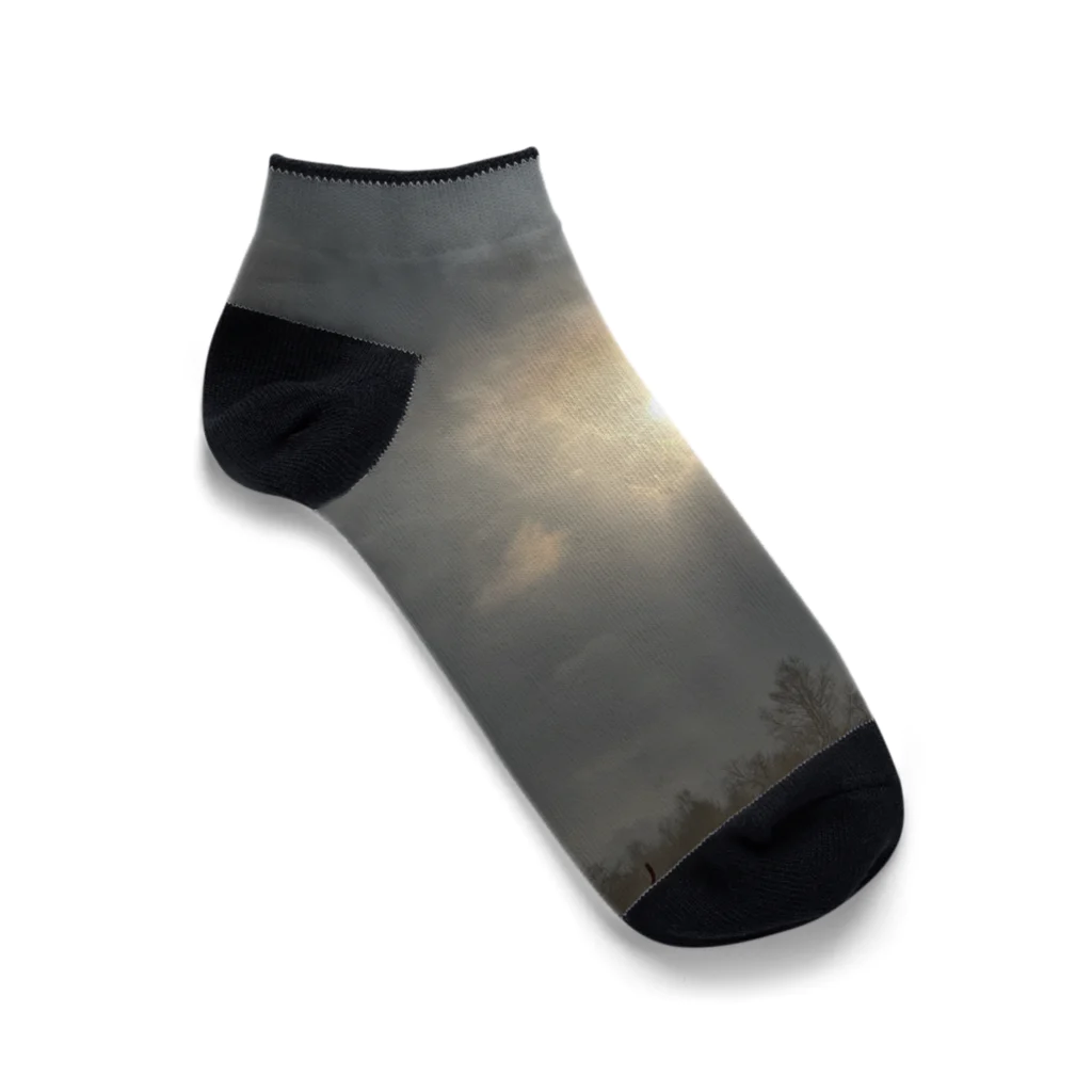 j_officialのｓｕｎ Ankle Socks