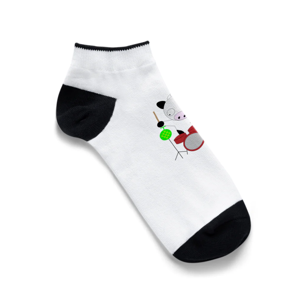 magpireの道産子！牛ちゃん Ankle Socks