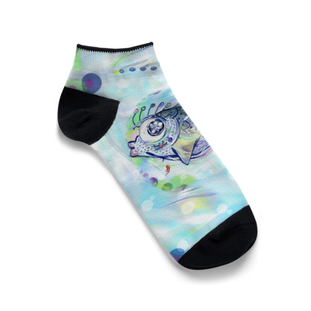 mmty🫑みーまんのおら真鯵🐟-2 Ankle Socks