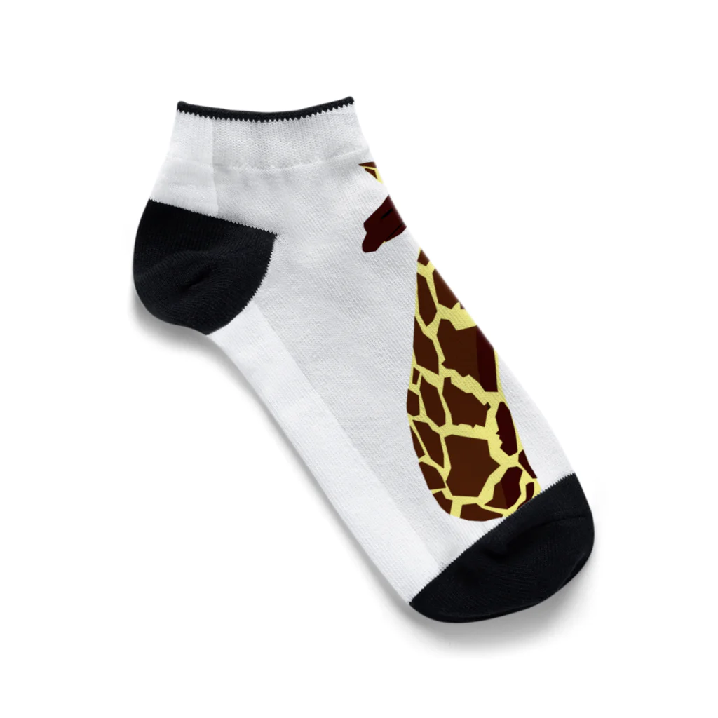 GIRAFFEのシックで洗練された大人の雰囲気が魅力的なキリン Ankle Socks