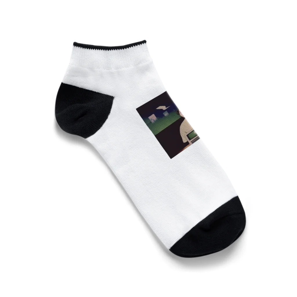 Vintage Hi-Tecのcomputer lover rapper Ankle Socks