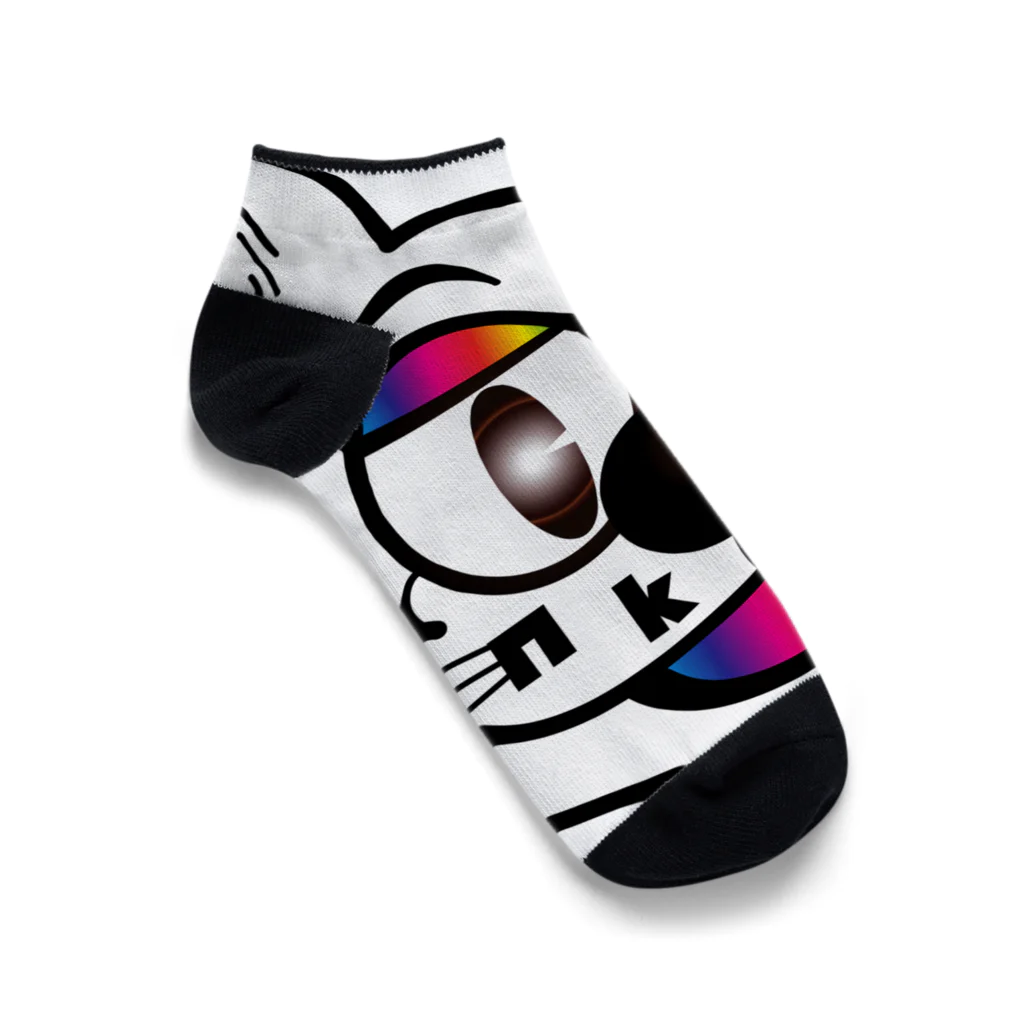 NKFE3のNKFEオリジナルキャット Ankle Socks