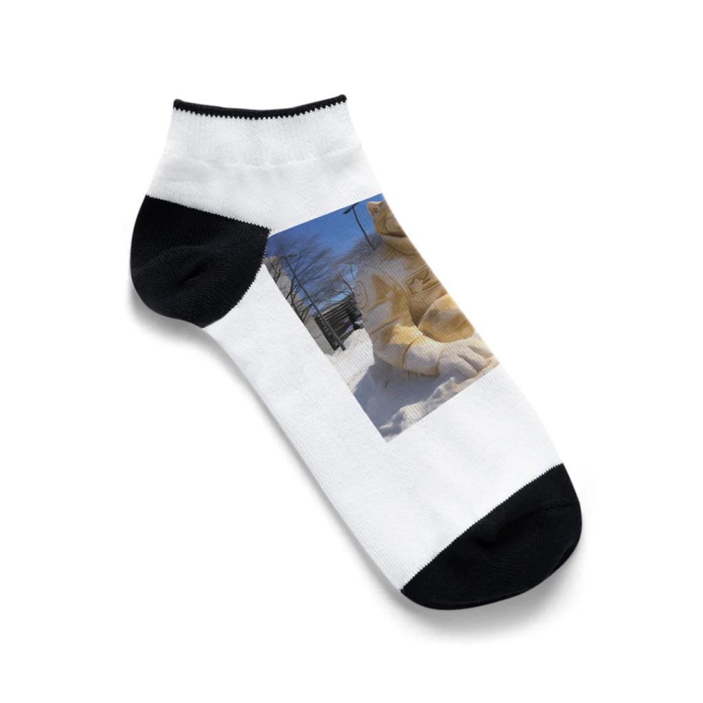 AQUAMETAVERSEの雪祭り　なでしこ1478 Ankle Socks