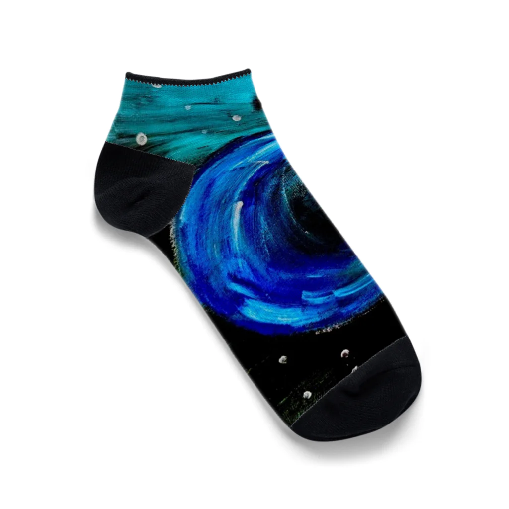 MiMiの絵日記のEarth Ankle Socks