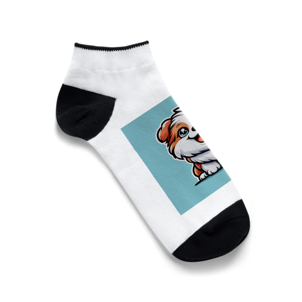 動物好きのあなた絵の愛犬家のためのグッズシリーズ Ankle Socks