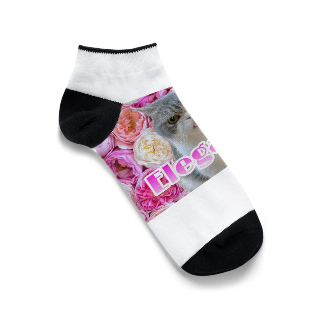 ChuChuChu♡のエレガンス猫 ～ヌコ～ Ankle Socks