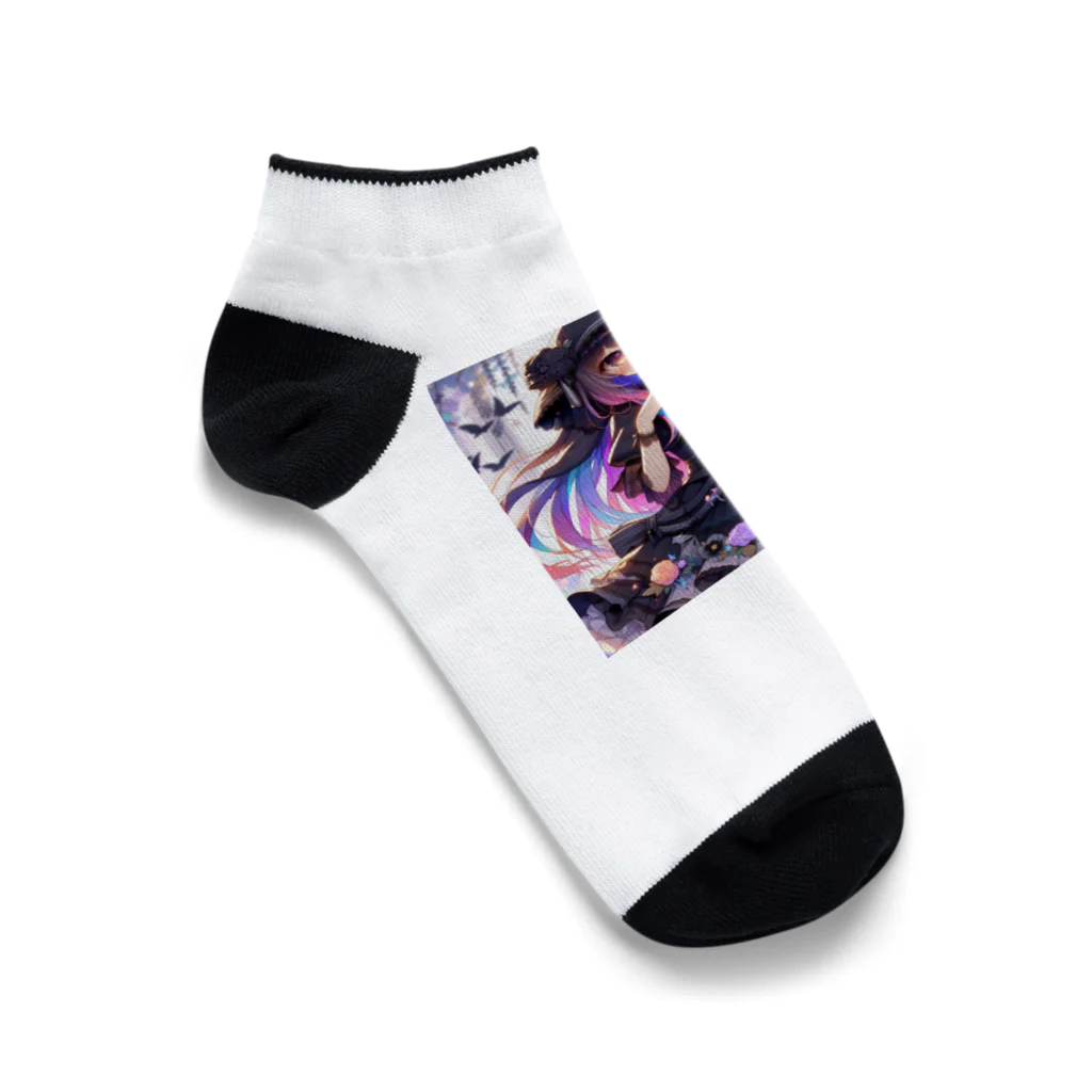 capcat1919の死神 Ankle Socks