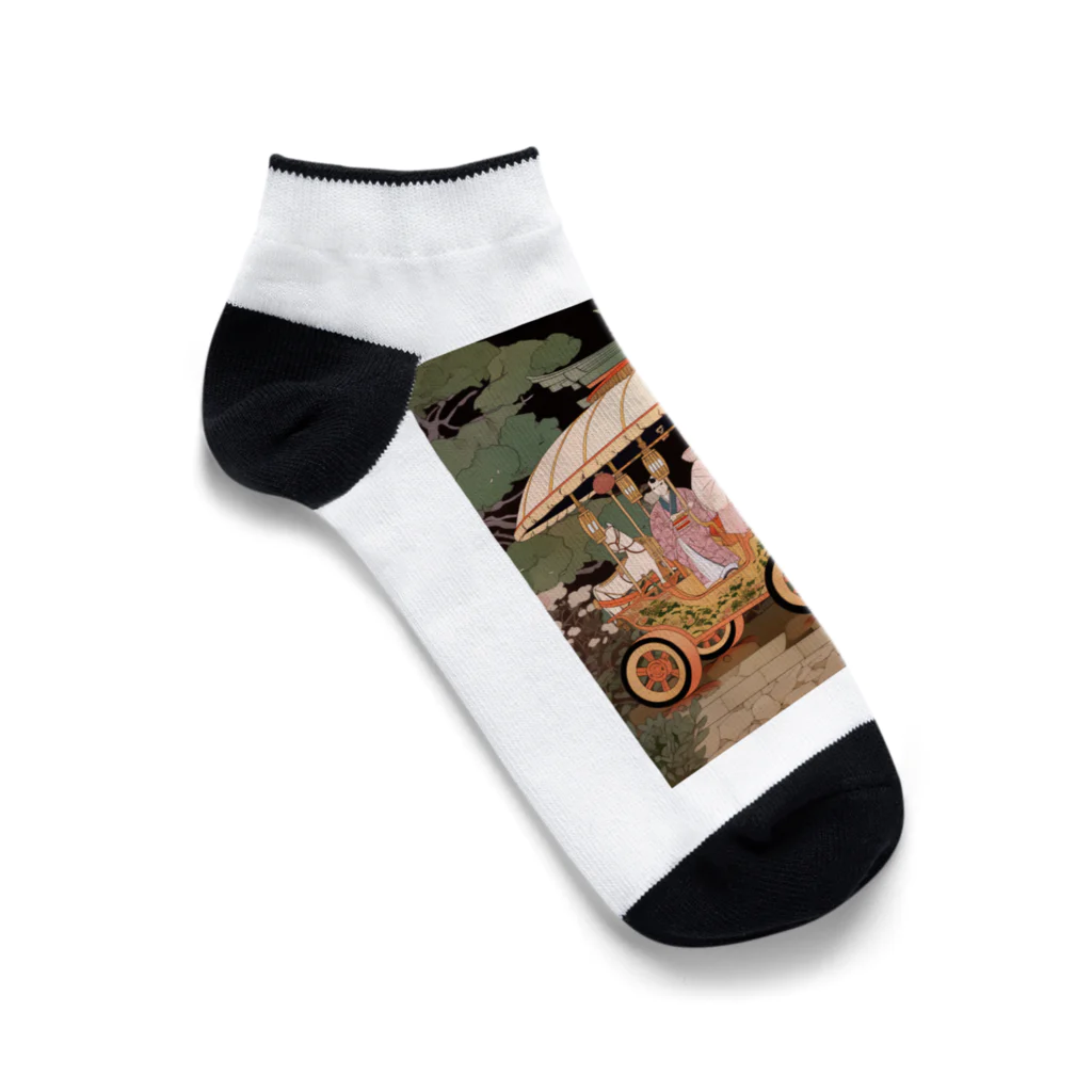 AQUAMETAVERSEの遊覧を楽しむ　クニちゃん　2496 Ankle Socks