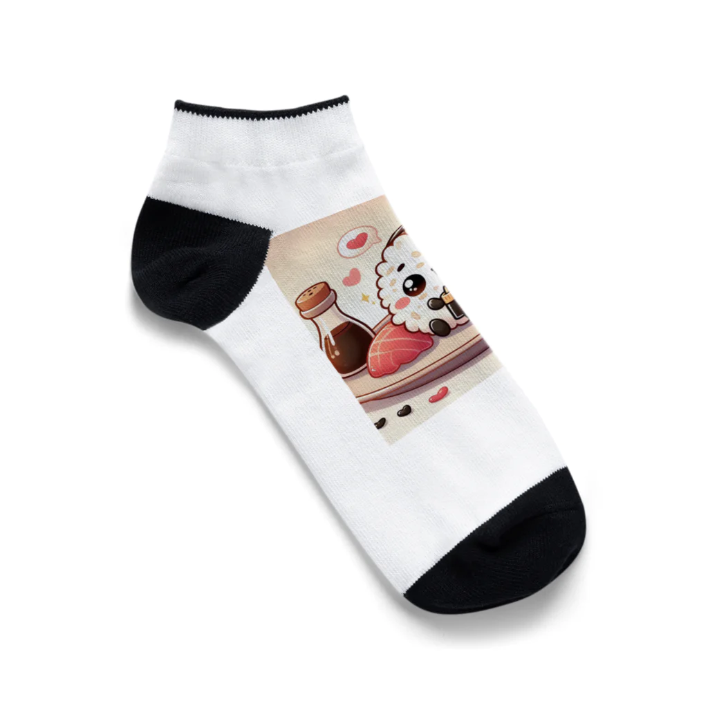 toto444のかわいいおにぎりくん🍙 Ankle Socks