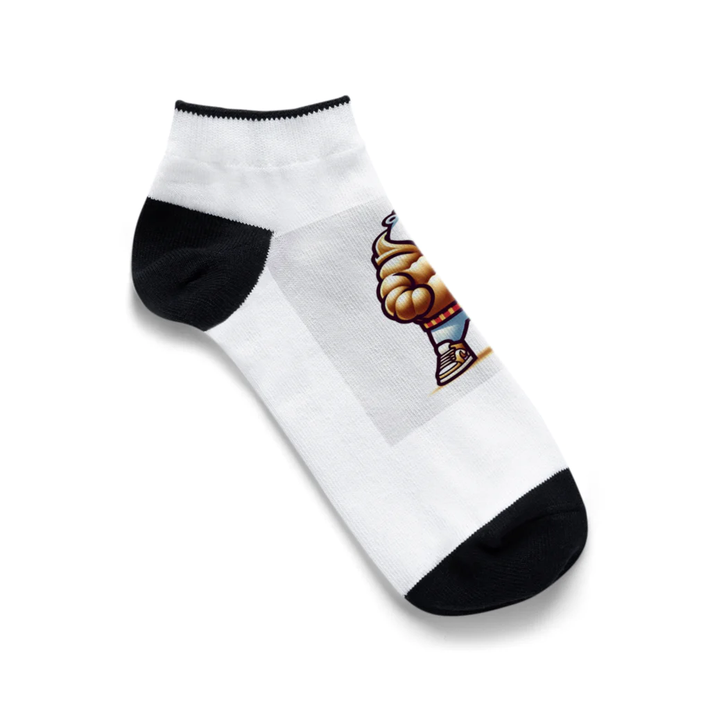 K'ramaのしろくまタイプA Ankle Socks