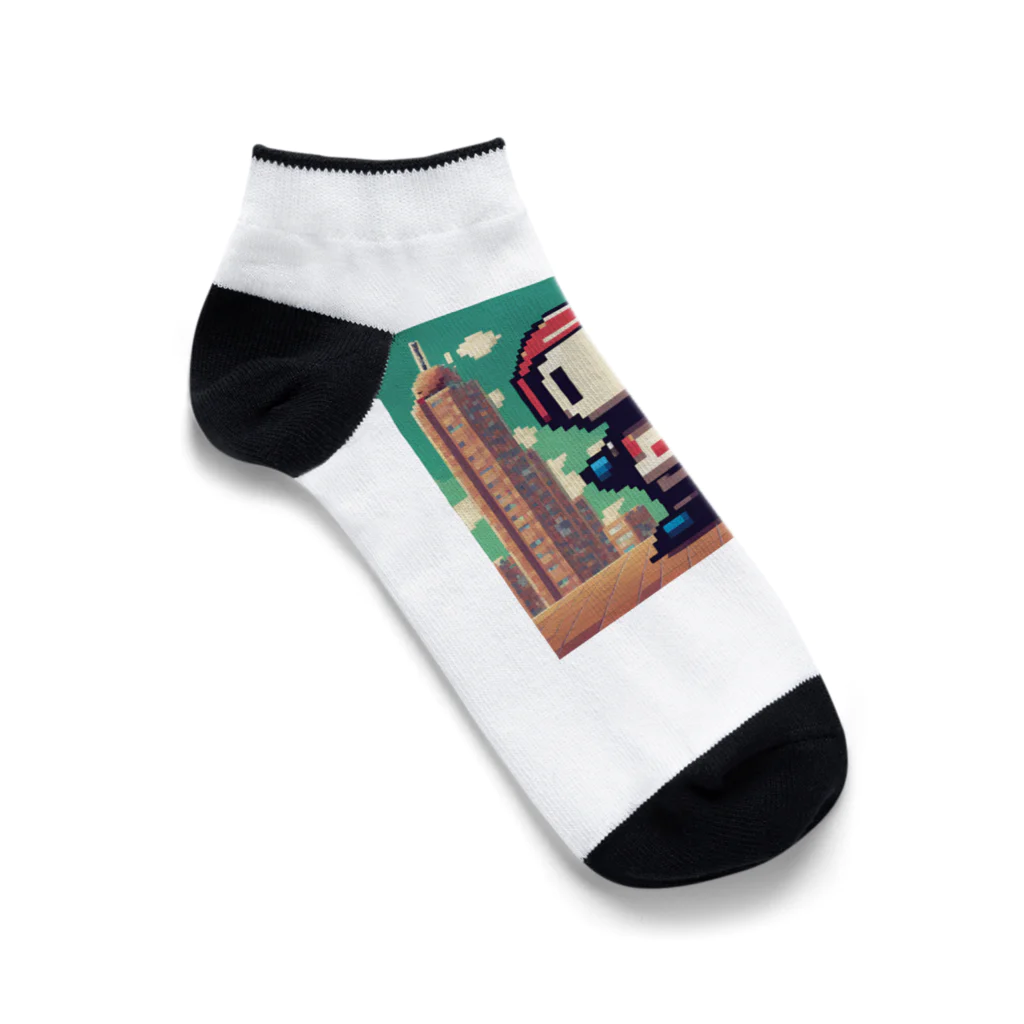 レトロゲームイラストのドット絵キャラクター Ankle Socks