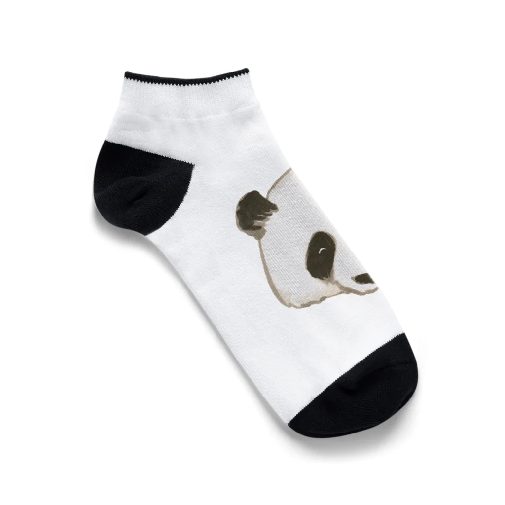 segasworksの大熊猫（お顔とか） Ankle Socks