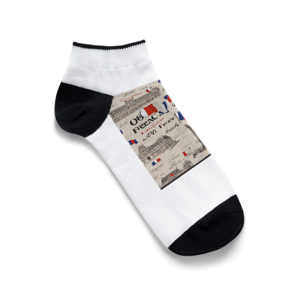 miomio305のフランスアンティーク Ankle Socks