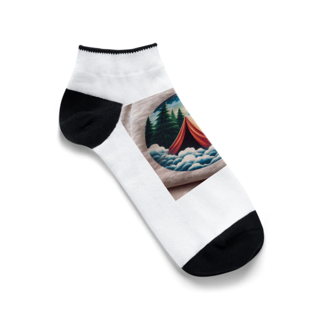 Taiyooooのテントくん Ankle Socks