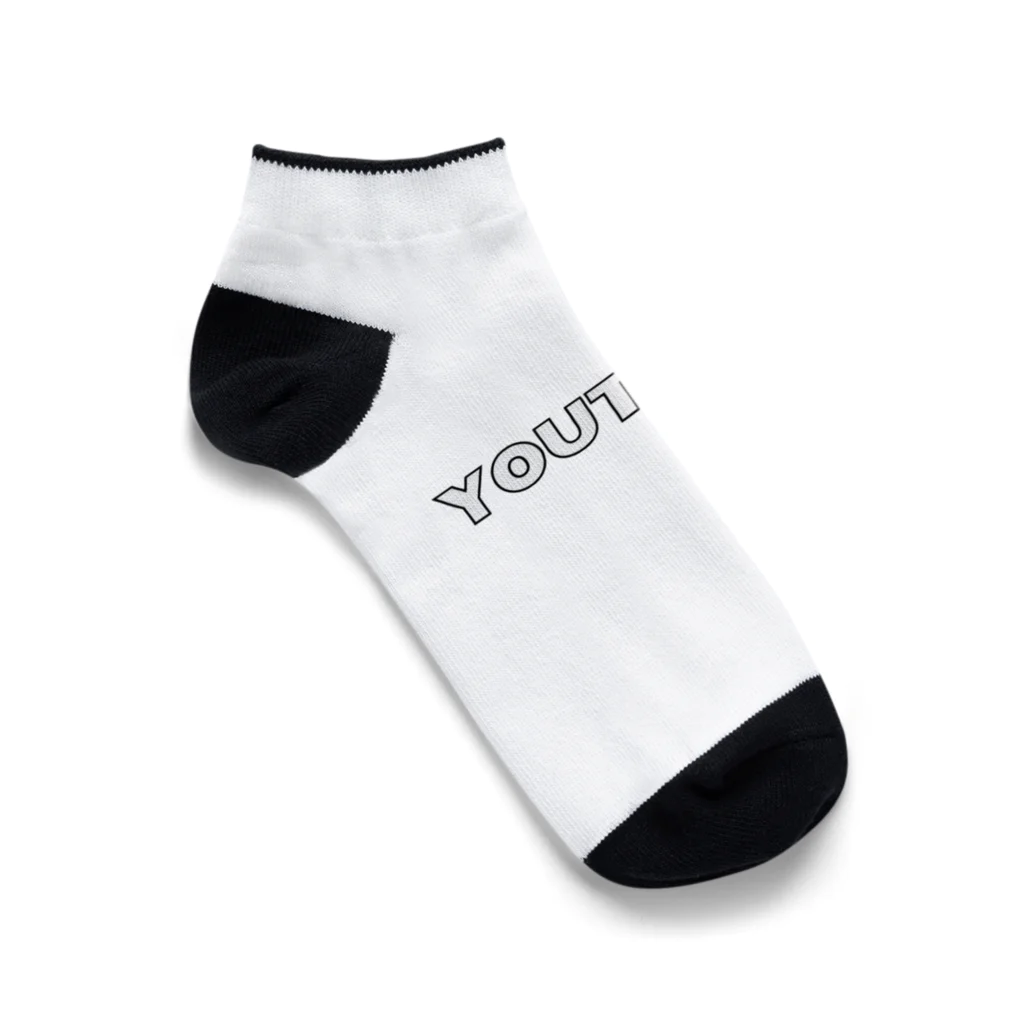 _nonotaku_のYouTuberロゴ Ankle Socks