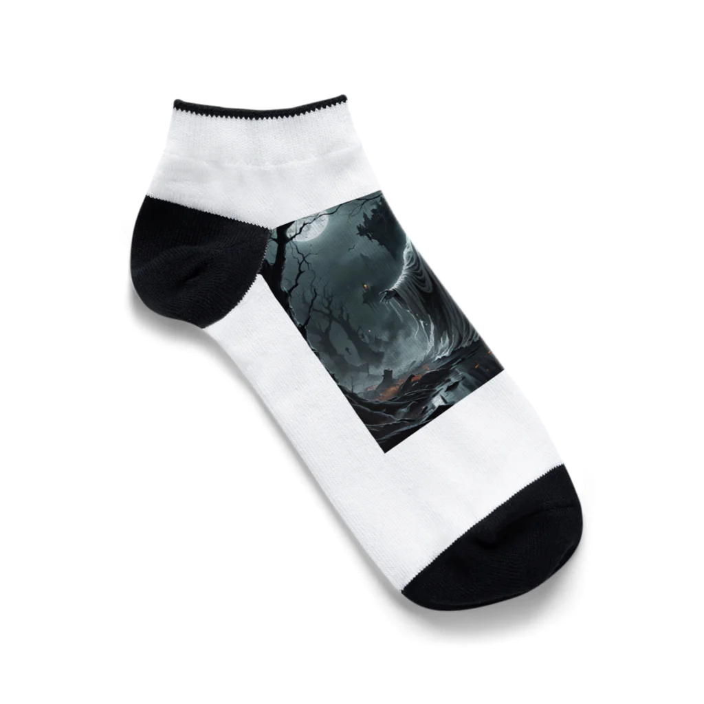 houkのホラー系 幽霊 Ankle Socks