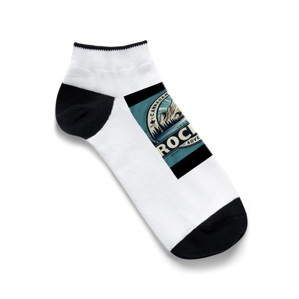 anigraffのカナディアンロッキー Ankle Socks