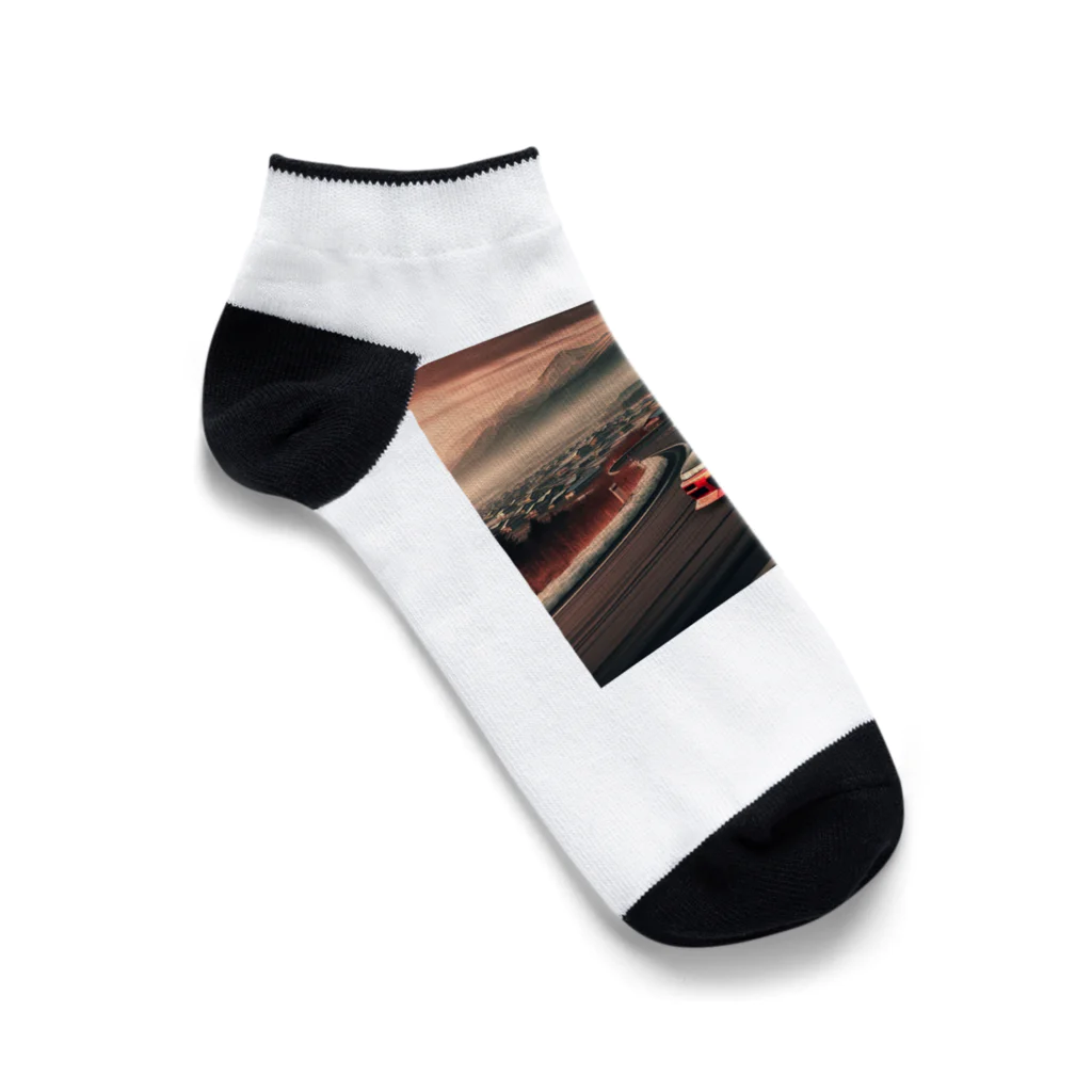 DRIFT CARSのドリフト　シルビア Ankle Socks