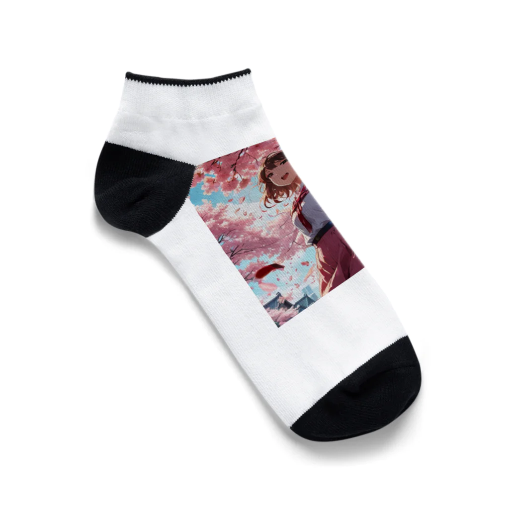 ここのよていの桜の季節 Ankle Socks