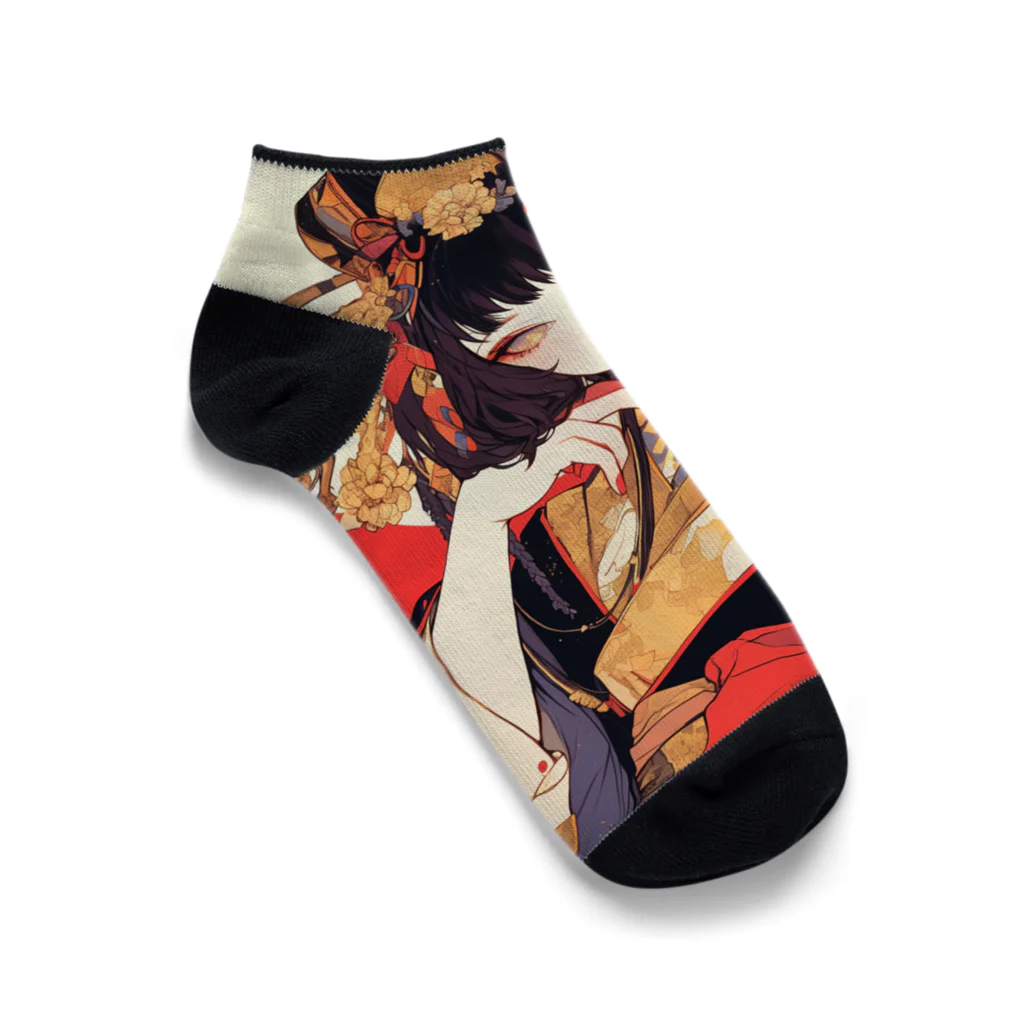 AQUAMETAVERSEの夢幻の花嫁 Marsa 106 Ankle Socks