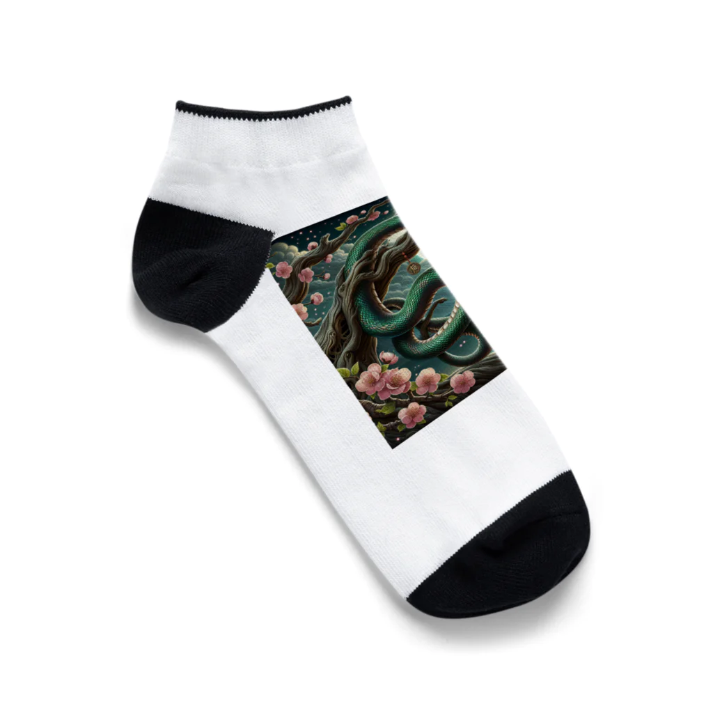 JBの月明かりと蛇 Ankle Socks