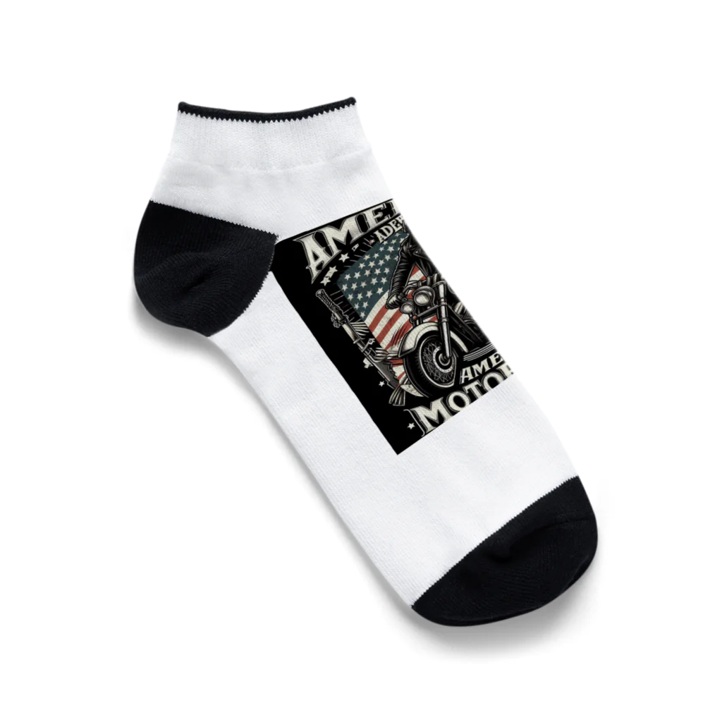 KiKiのバイカー Ankle Socks