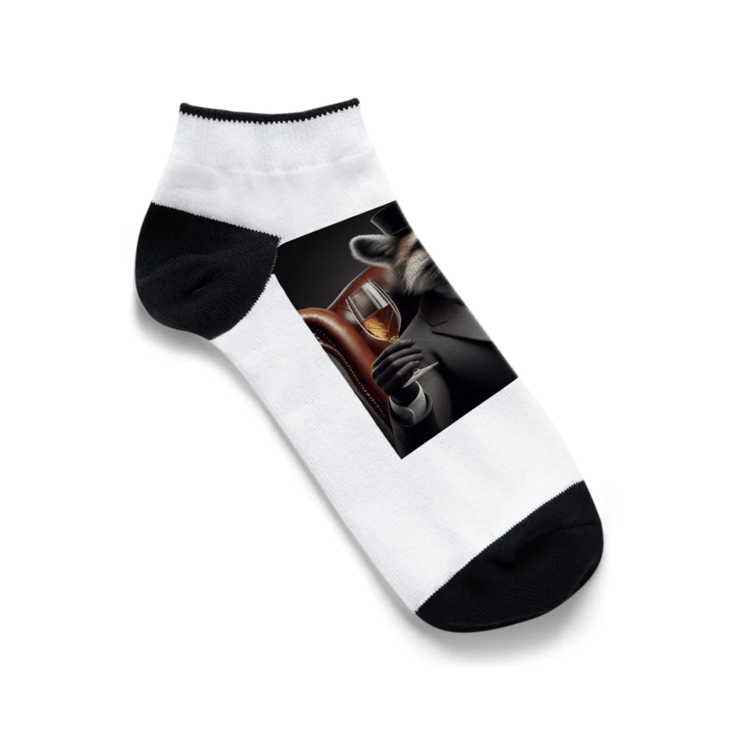 aidanominのリッチアニマル Ankle Socks