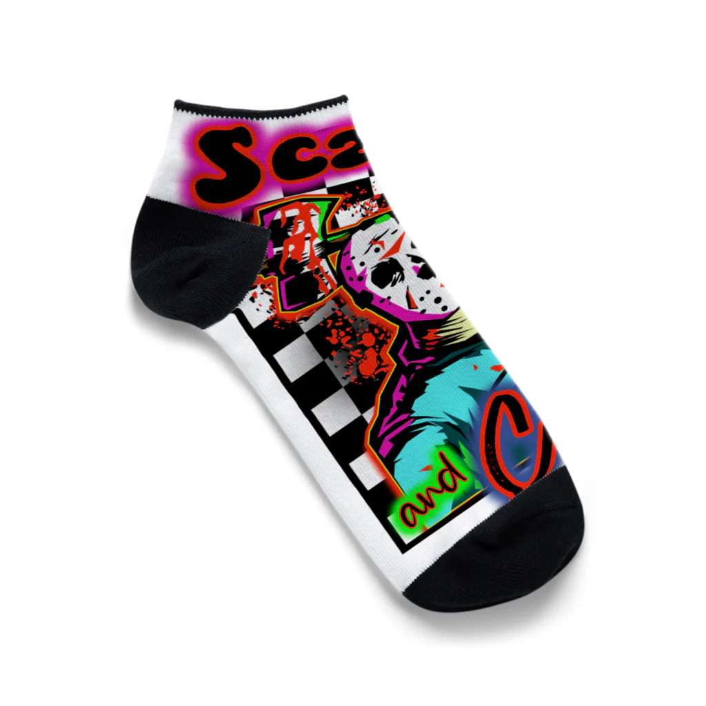 デビルズデッドゾーンのホラーマニア Ankle Socks