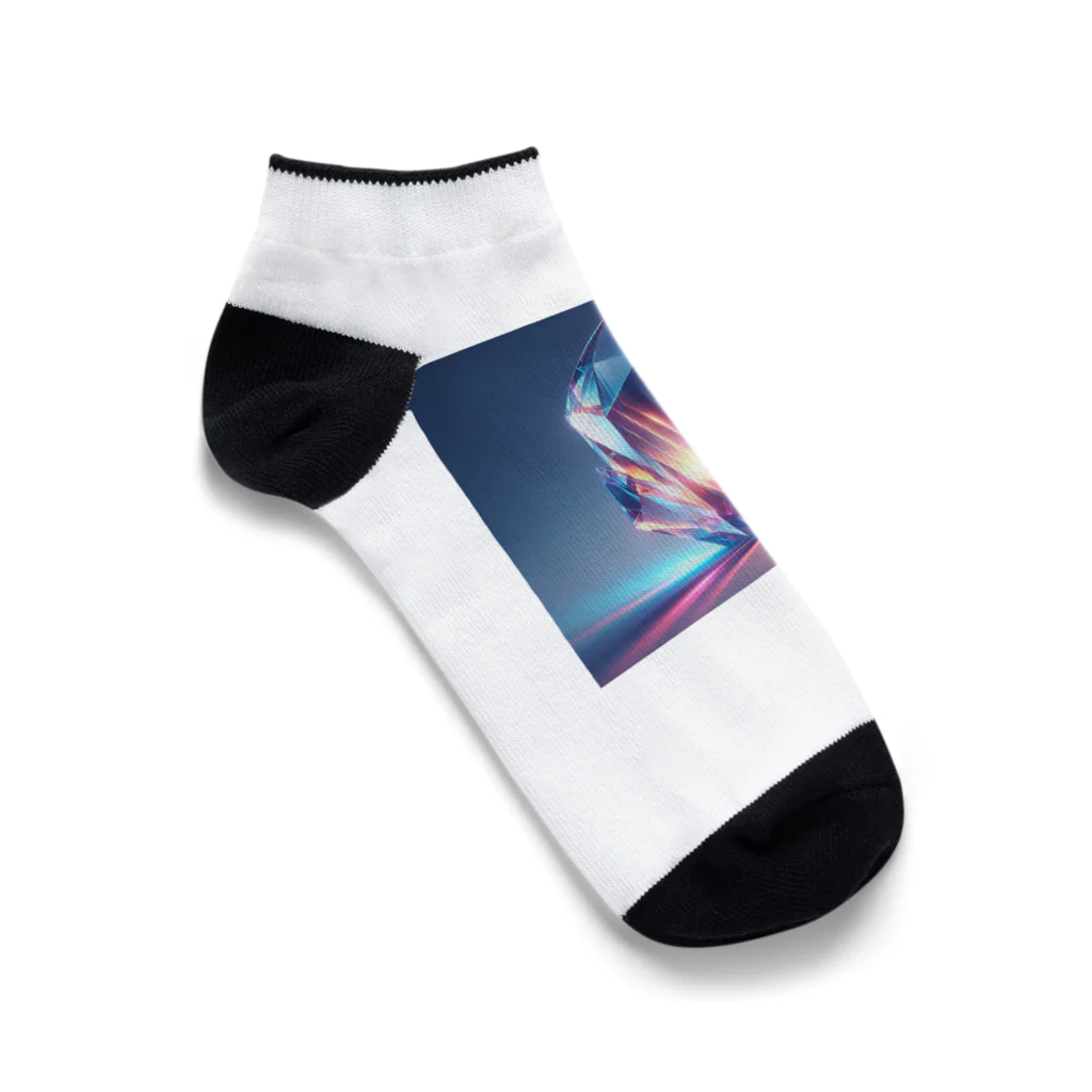 EijiPonのクリスタル Ankle Socks