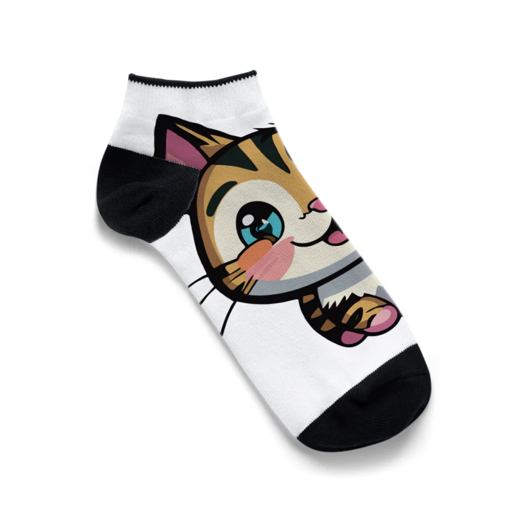 kenny777のトラ子猫 Ankle Socks