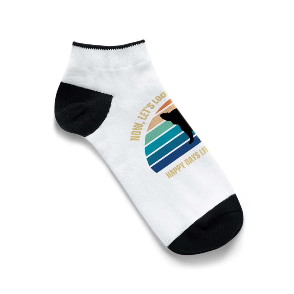 dreamy-designのわんちゃん　チワワ（ロングコート） Ankle Socks