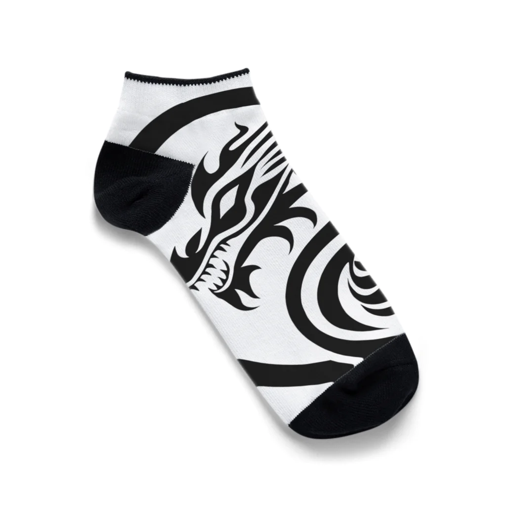 Ａ’ｚｗｏｒｋＳのドラゴンの紋章 Ankle Socks