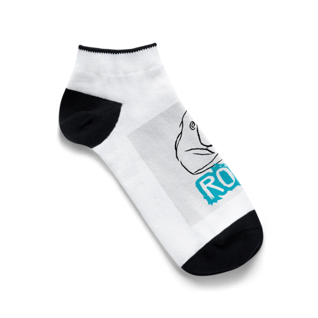 ankoromochimochiのゴーリー　パンク Ankle Socks