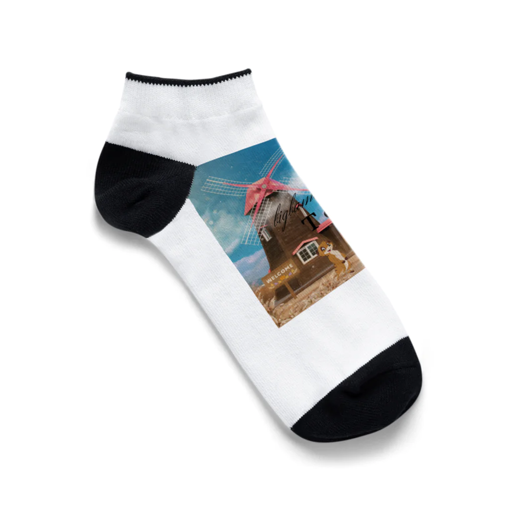 bigbamboofamilyのbigbamboofamily Ankle Socks