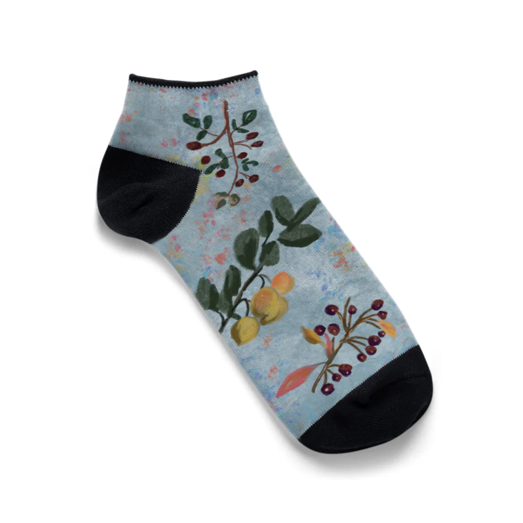 hisakonのpicking  up fruits Ankle Socks