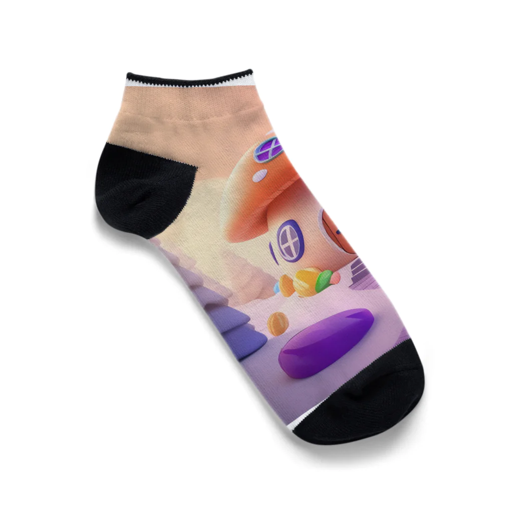 chan-takehaniのキャンディランド Ankle Socks