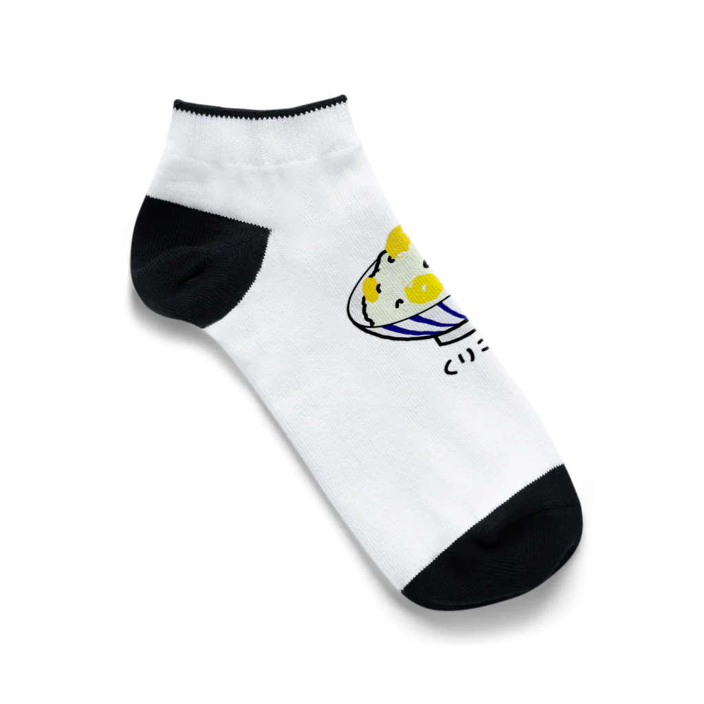 脂身通信Ｚの栗ごはん♪240506 Ankle Socks